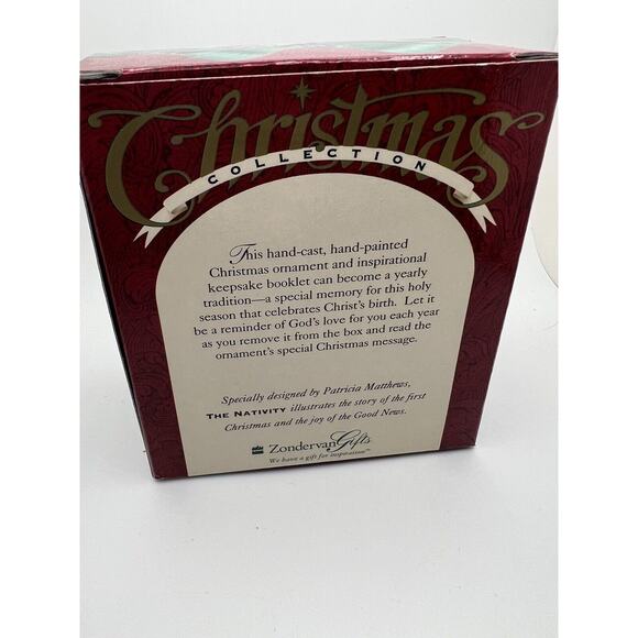 Zondervan Christmas Collection - The Nativity Ornament Holy Family Jesus Manger - Picture 4 of 5